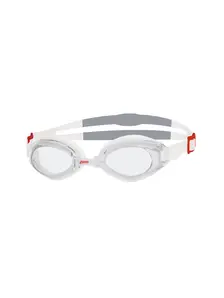White/Red - Clear Lens