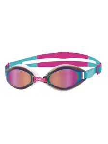 Display front view 1 of Product detail - Endura Mirror Goggles Aqua/Pink - Mirror Multi Lens