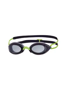 Display front view 1 of Product detail - Fusion Air Goggles Black/Lime - Tinted Smoke Lens