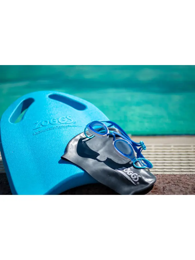 , view full size image of Front view of Product detail - Fusion Air Goggles Blue/White - Tinted Blue Lens