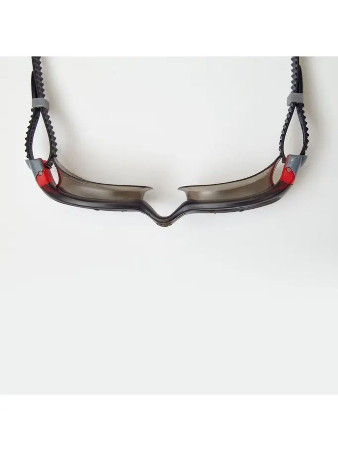 , view full size image of Front view of Product detail - Phantom 2.0 Goggles Black/Red - Tinted Smoke Lens