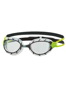 Black/Green - Clear Lens
