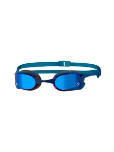 Display front view 1 of Product detail - Raptor Mirror Goggles Blue/Grey - Mirror Dark Blue Lens