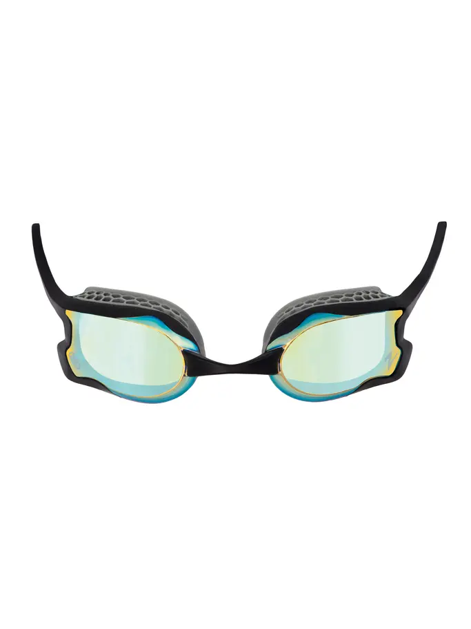 , Ansicht Großes Bild der Vorderseite Product detail - Raptor Mirror Goggles Grey/Black - Mirror Blue Lens