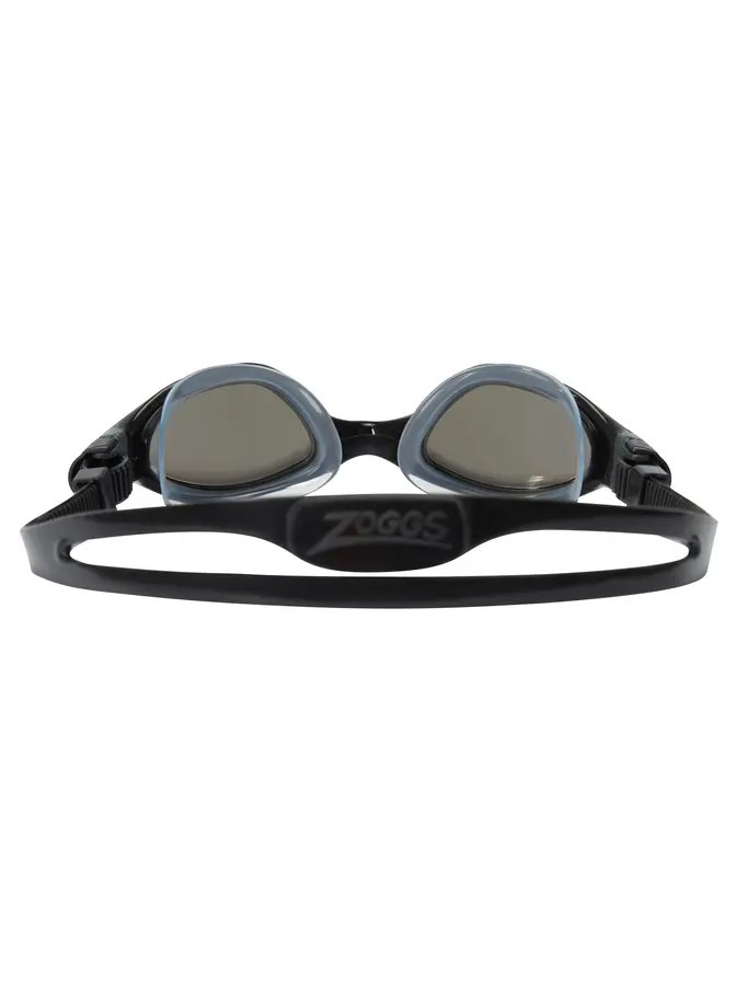 , view full size image of Front view of Product detail - Tiger LSR+ Liquid Skin Race Mirror Goggles BKGYMGD