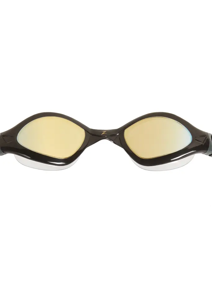 , view full size image of Front view of Product detail - Tiger LSR+ Liquid Skin Race Mirror Goggles BKGYMGD