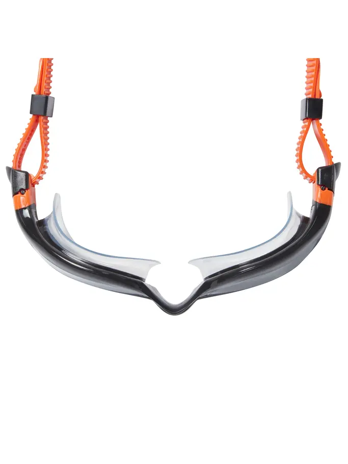 , view full size image of Front view of Product detail - Tiger LSR+ Liquid Skin Race Goggles BKORTSM