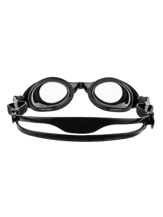 New, view full size image of Front view of Product detail - Vision Optical Corrective Goggles BKBKCLR