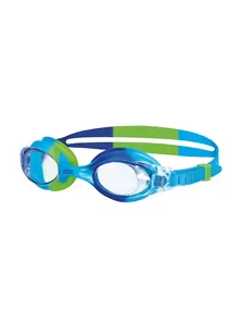 Display front view 1 of Product detail - Little Bondi Goggles Blue/Green - Clear Lens