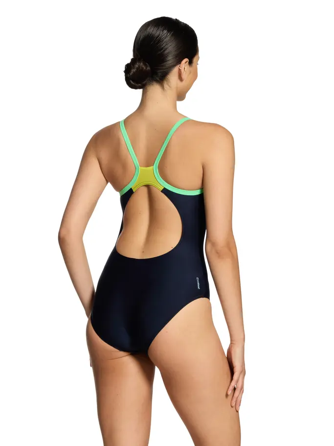 New, view full size image of Front view of Product detail - Crazy Wash Cannon Strikeback Swimsuit SEFR