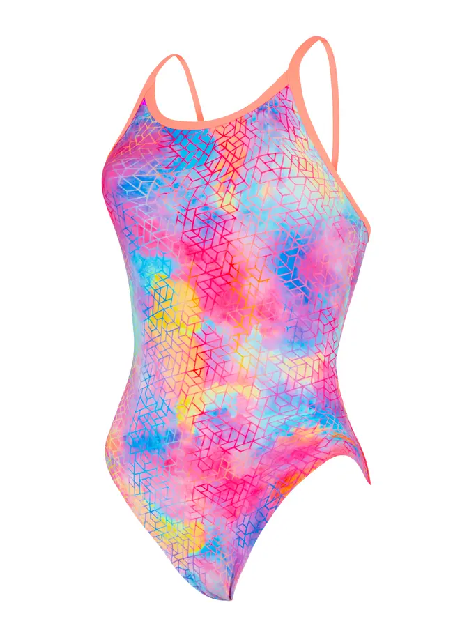 Sale, view full size image of Front view of Product detail - Paradox Sprintback Swimsuit PARD