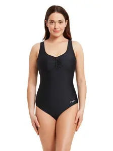 Display front view 1 of Product detail - Marley Scoopback One Piece black