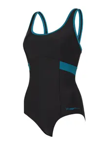 Display front view 5 of Product detail - Dakota Crossback Swimsuit black/green