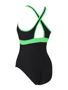 Display front view 4 of Product detail - Retro Surf Dakota Crossback Swimsuit RETR