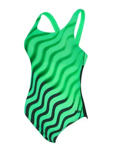 Display front view 5 of Product detail - Black Disco Speedback Swimsuit BKDI