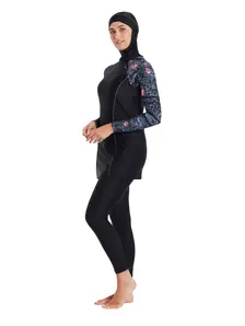 Display front view 4 of Product detail - Dusk 3 Piece Modesty Suit DUSK