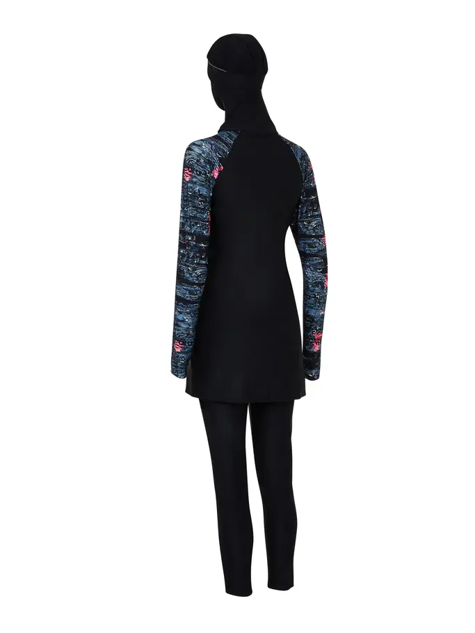 , view full size image of Front view of Product detail - Dusk 3 Piece Modesty Suit DUSK