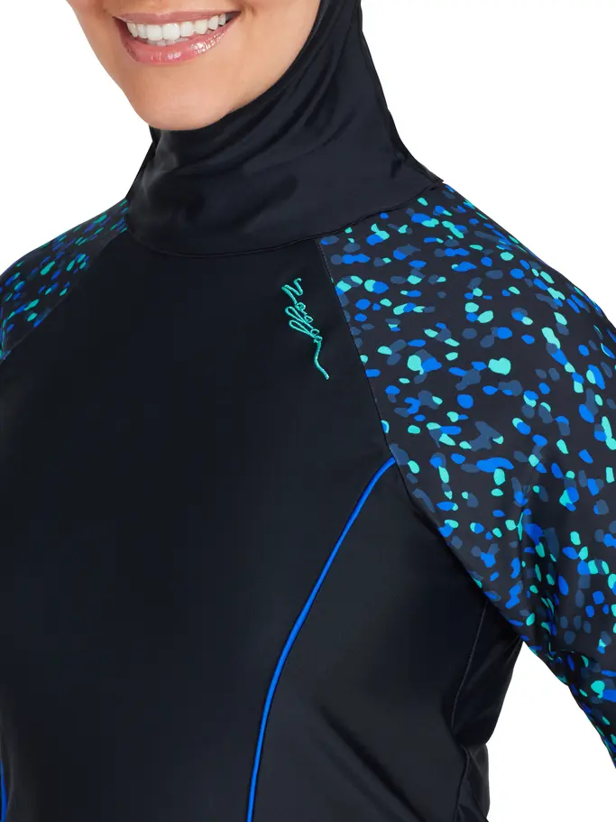 Sale, view full size image of Front view of Product detail - Jewel 3 Piece Modesty Suit JEWE