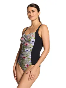 Display front view 4 of Product detail - Freesia Ruched Front Swimsuit FREE
