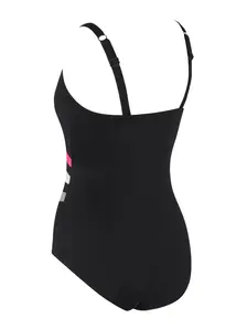 Display front view 6 of Product detail - Safari Leaf Wrap Panel Classicback Swimsuit SAFA