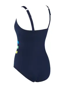 Display front view 6 of Product detail - Sea Frond Wrap Panel Classicback Swimsuit SEFR