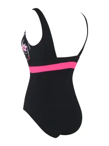 Display front view 6 of Product detail - Safari Leaf Square Back Swimsuit SAFA