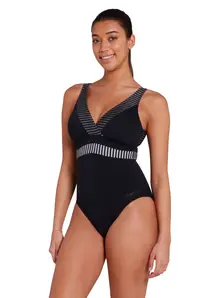Display front view 3 of Product detail - Seafarer Square Back Swimsuit SEAF