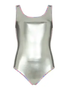 Display front view 6 of Product detail - Crazy Clams Silver Lined Scoopback Swimsuit CRAZ