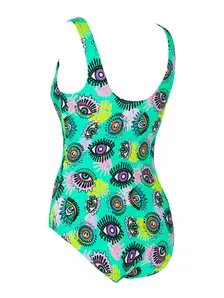 Display front view 6 of Product detail - Look Inside Silver Lined Scoopback Swimsuit LIGN