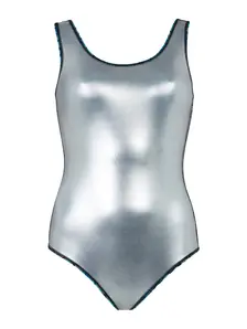 Display front view 5 of Product detail - Sirene Silver Lined Scoopback Swimsuit SRNE