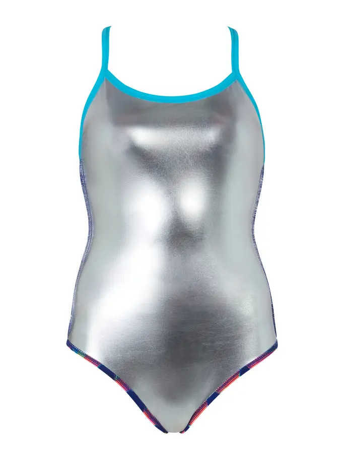 Sale, view full size image of Front view of Product detail - Divine Strikeback Swimsuit DIVI