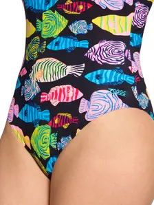 Display front view 3 of Product detail - Sea Tribe Silver Lined Strikeback Swimsuit SEAT