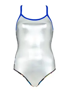 Display front view 7 of Product detail - Sea Tribe Silver Lined Strikeback Swimsuit SEAT