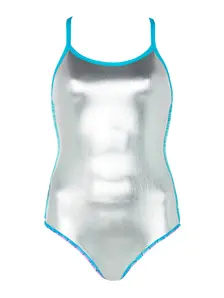 Display front view 7 of Product detail - Sirene Sparkle Silver Lined Strikeback Swimsuit SISP