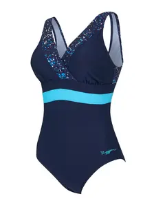 Display front view 5 of Product detail - Boronia Square Back One Piece Swimsuit BORO