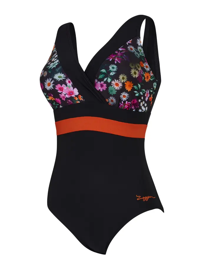 Sale, view full size image of Front view of Product detail - Dream Square Back Swimsuit DREA