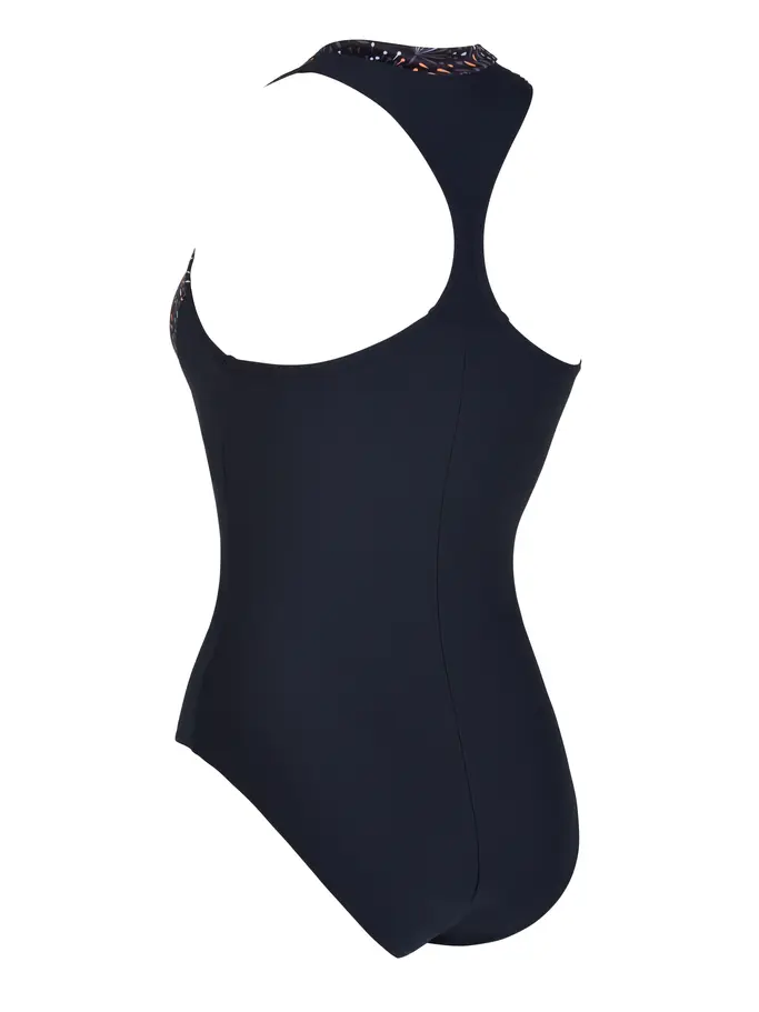 Sale, Ansicht Großes Bild der Vorderseite Product detail - Gemini Zip Front One Piece Swimsuit GMNI