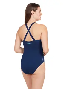 Display front view 2 of Product detail - Blue Chime Multiway One Piece Swimsuit BLC