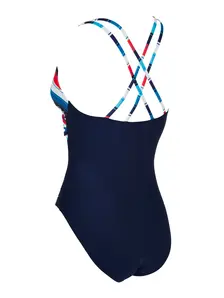 Display front view 6 of Product detail - Seamarine Panel Crossback One Piece Swimsuit SEMR