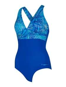 Display front view 6 of Product detail - Nautilus Ruch Crossback Swimsuit NAUT