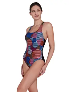 Display front view 3 of Product detail - Amalfi Sonicback Swimsuit AMAL