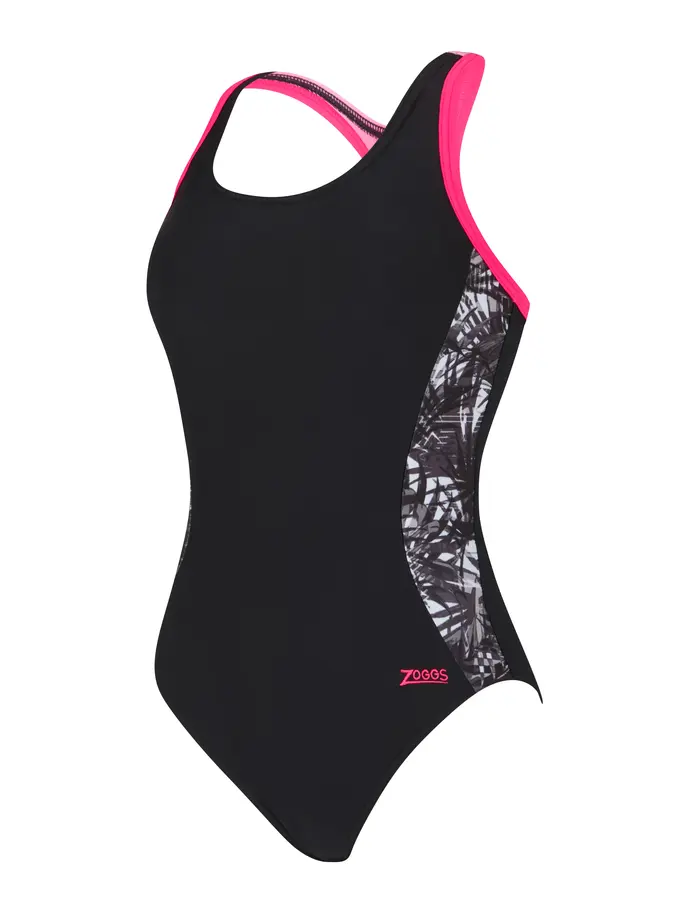New, view full size image of Front view of Product detail - Tropicana Atom back Swimsuit TROP