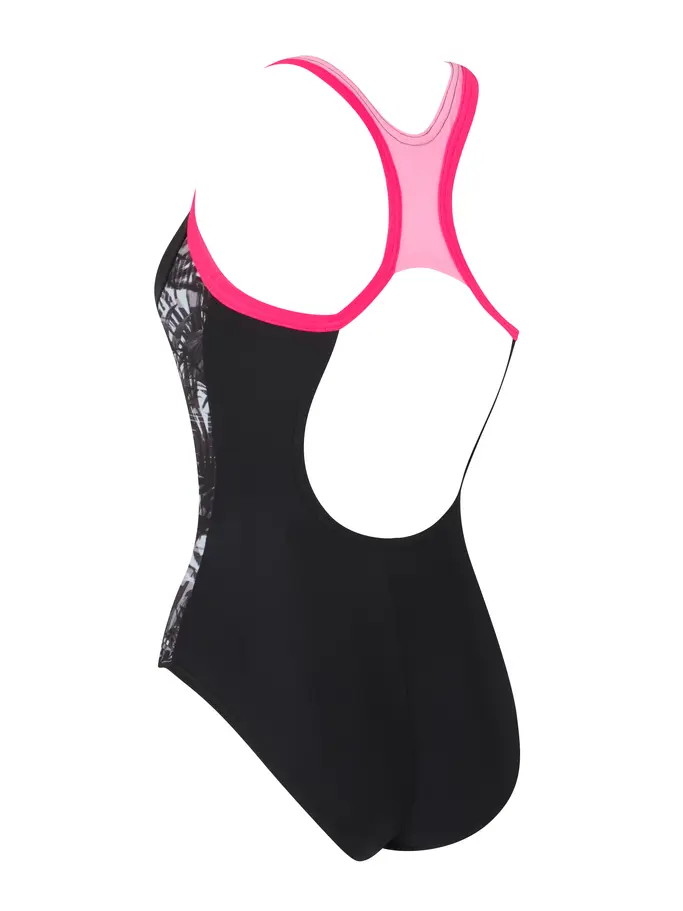 New, view full size image of Front view of Product detail - Tropicana Atom back Swimsuit TROP