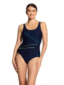 Display front view 1 of Product detail - Octane Adjustable Macmasters Scoopback Swimsuit OCTA