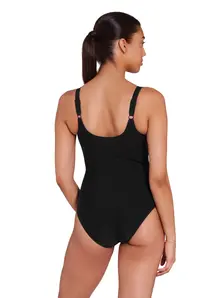 Display front view 2 of Product detail - Prism Geo Adjustable Macmasters Scoopback Swimsuit PRIS