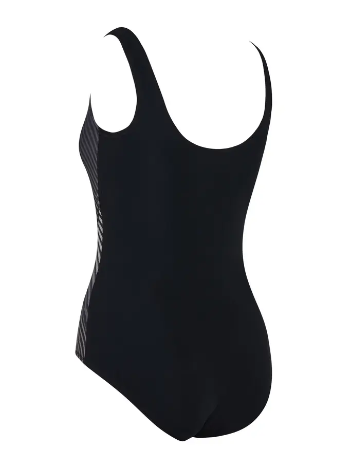 , view full size image of Front view of Product detail - Seafarer Scoopback Swimsuit SEAF