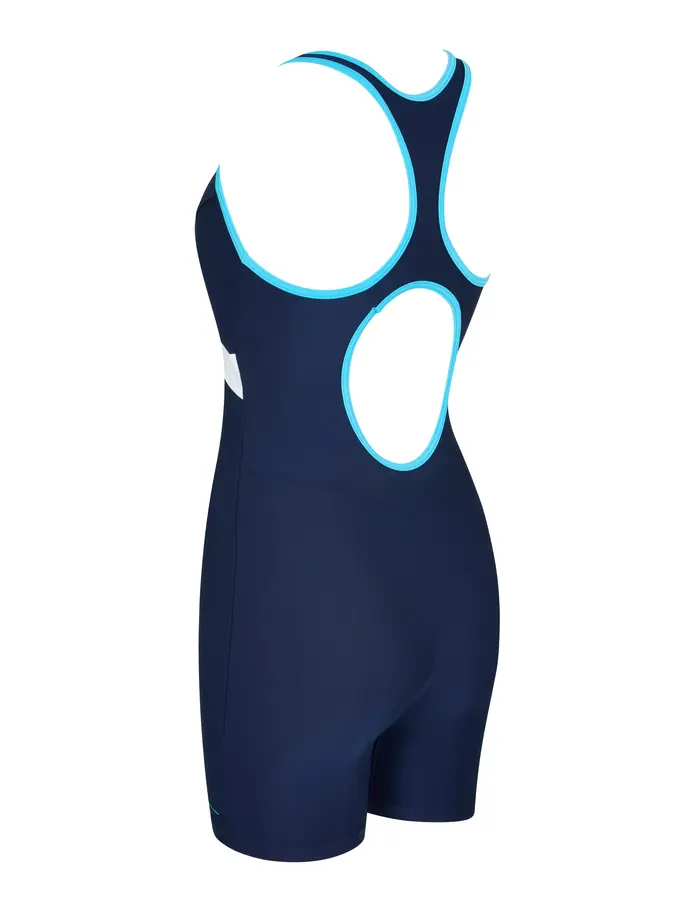 New, view full size image of Front view of Product detail - Boronia Nelson Legsuit Swimsuit BORO