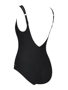 Display front view 5 of Product detail - Rustique Mesh V Back Swimsuit RUST