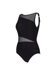 Display front view 8 of Product detail - Rustique Mesh V Back Swimsuit RUST