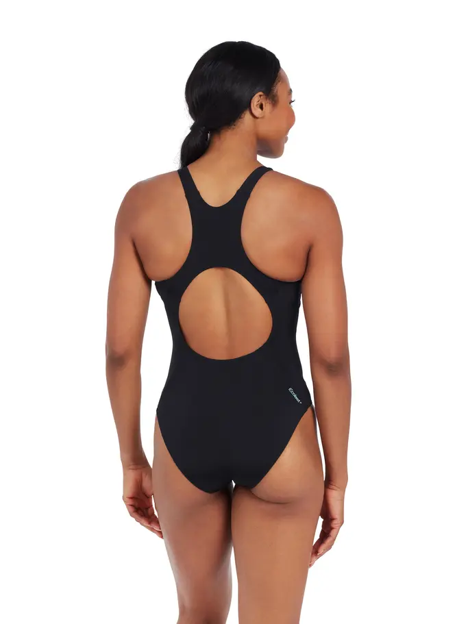 , voir image en taille réelle de la vue frontale de Product detail - Cottesloe Powerback One Piece black